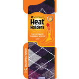 Ladies Lite Argyle Long Socks - Sherwood