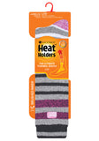 Ladies Lite Stripe Long Socks - Houghton