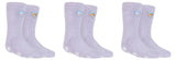 Special Offer 3 Pairs Kids Thermal Slipper Socks - Disney Frozen Princess